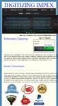 Mobile Screenshot of digitizingimpex.com